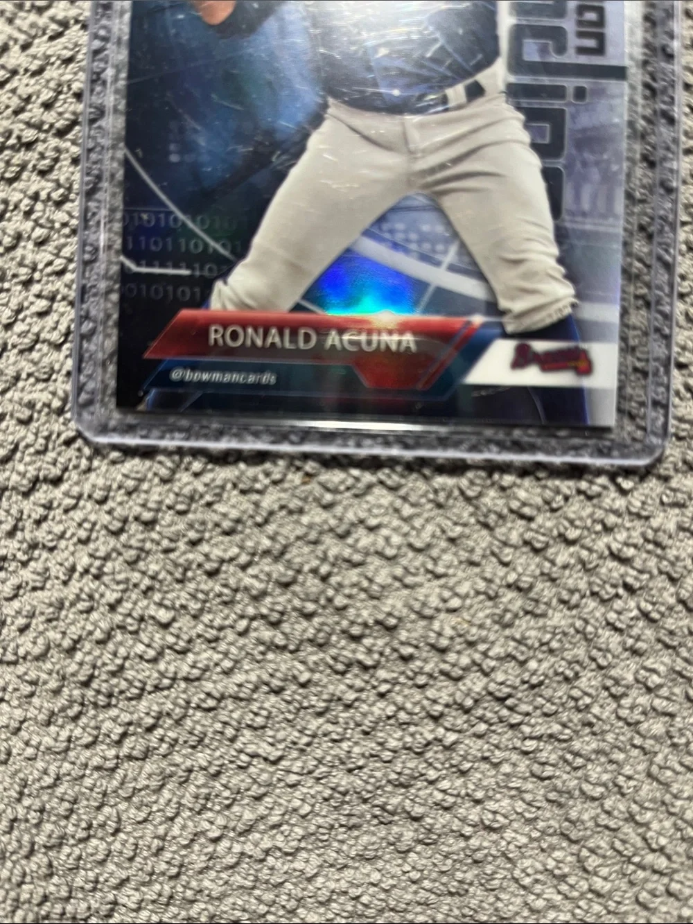 2018 Bowman Chrome Trending Ronald Acuna Jr (RC) # - RA